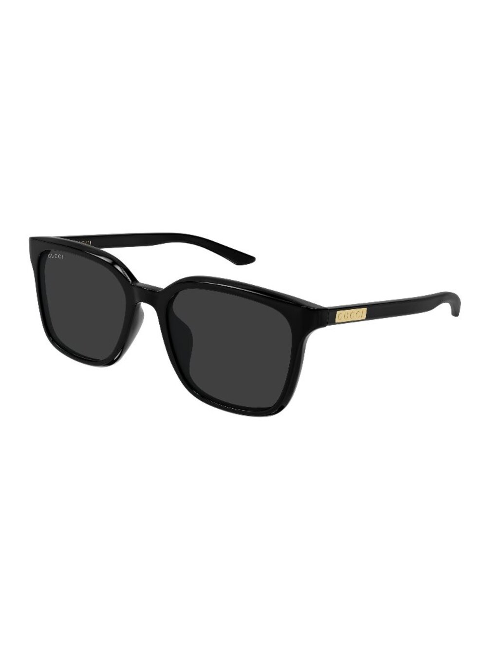 New Gucci Men's Sunglasses Black Grey Lens Acetate Frame GG2080SK 001 55